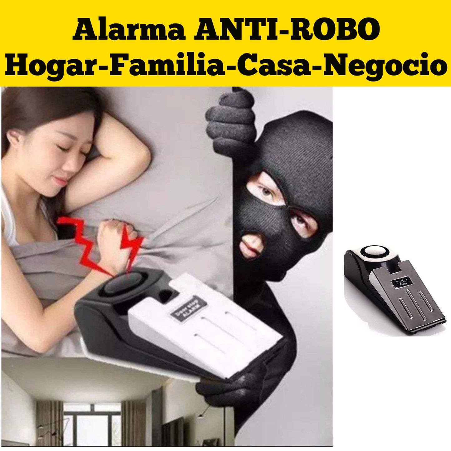 Alarma Anti-Robo® PROTEGE HOGAR/FAMILIA ⭐⭐⭐⭐⭐