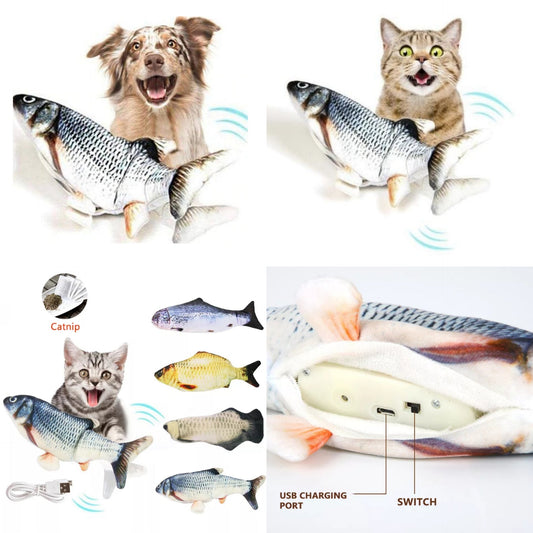 FLOPPY FISH ™ PARA PERRITOS & GATICOS⭐⭐⭐⭐⭐(Envío Gratis)